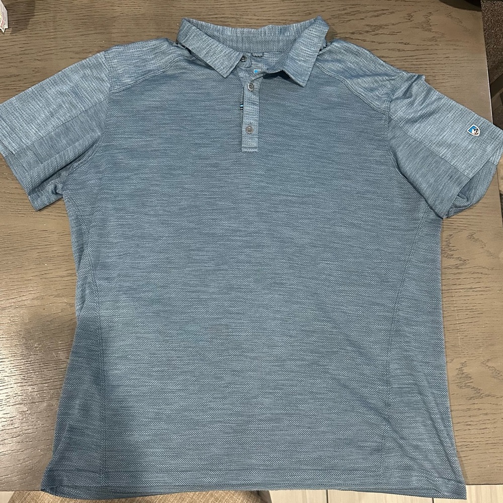 Kuhl Slate Blue Polo Shirt